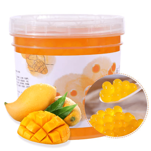 Doking toàn cầu bán buôn Nhà cung cấp 1.25kg trái cây tươi chiết xuất xoài popping BOBA cho bạn bong bóng popping BOBA trà - Product Image 2