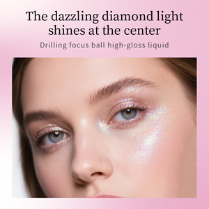 Cao sắc tố đa-màu lỏng Highlighter moisturised ánh sáng lung linh long lanh cho khuôn mặt cơ thể tùy chỉnh thiết kế logo nhãn hiệu riêng trang điểm - Product Image 6