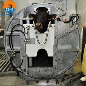 Equipo Industrial para Mataderos de Vacas: Caja Rotatoria de Contención para la Sacrificio y Procesamiento de Ganado - Product Image 3