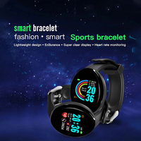 Eraysun D18 Montre Connectée Numérique Étanché pour Hommes Femmes, Tensiomètre, Suivi d'Activité Sportive