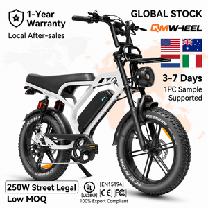 Vélo Électrique Urbain QMHEEL V20 Limited 48V avec Batterie au Lithium – Entrepôt Italie, Hollande, Europe pour Chaînes de Magasins et Exportation Mondiale - Product Image 1