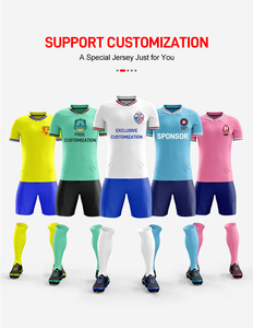 2526 Camisetas de Fútbol Personalizadas al por Mayor para la Liga de Fútbol, Servicio OEM para Jugadores y Aficionados, Proveedor y Fabricante de Camisetas de Local y Visitante - Product Image 5