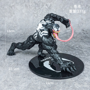Anime Action Figure PVC Modèle Cartoon Cool Marvel <span class=keywords><strong>Venom</strong></span> 3D Action Figure Toys Ornaments Cadeaux Home Table Decoration Wholesale - Product Image 5