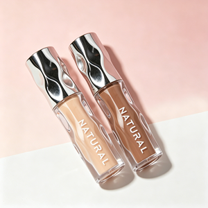คอนซีลเลอร์เนื้อแมทท์แบบน้ำ ปรับสีได้หลากหลาย ควบคุมความมัน กันน้ำ สูตรวีแกน รับผลิตขั้นต่ำน้อย (OEM) คอนซีลเลอร์เครื่องสำอาง - Product Image 2
