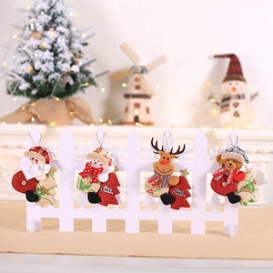 Adornos Navideños de Estilo Vintage, Paquete de Muñecos Rústicos de Santa Claus, Adornos para el Árbol de Navidad, Perfectos para Decoración Temática del Árbol de Navidad - Product Image 4