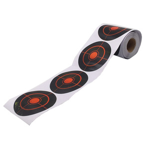 Etiquetas Adhesivas Fluorescentes para Objetivos de Tiro Reactivos, 3 <span class=keywords><strong>Pulgadas</strong></span> (7.5cm), 100 Unidades/Rollo, Más Vendidas - Product Image 4