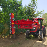 Coupe-haies et débroussailleuse montés sur chargeur frontal pour tracteurs Kubota/Lovol/YTO/Dongfeng 60 CV de marque chinoise SAMTRA