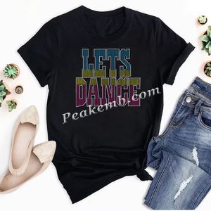 Funzione Stretch di Design con stampa a trasferimento termico con strass personalizzato in fabbrica - Product Image 6