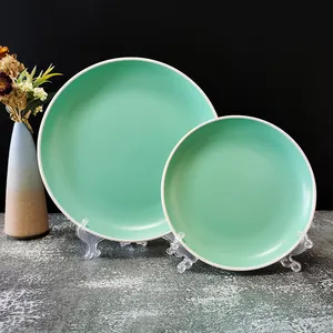 1 Person Elegant Dinnerware Porcelain Set Ceramic Plate Dinnerware Sets For Use