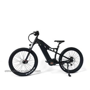Vélo de montagne électrique OTM Mid Drive Road E, cadre en aluminium, 7 vitesses, batterie lithium 1000W, freins à disque hydrauliques, charge maximale 120 kg, OTM-A4 E Dirt B - Product Image 2