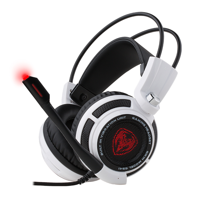 Flectible Stereo Gaming Headset, Competitive Gaming Headset with Microphone, 3.5mm Headphones Jack, Over-Ear Wired Headset