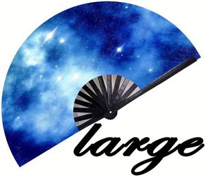 Abanicos Plegables Grandes de 33 cm, Diseño SHADE, Abanico de Bambú de Alta Calidad, Artesanía en Bambú - Product Image 1