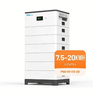 PNG 24V 48v磷酸铁锂电池7.5千瓦时10千瓦时15千瓦时20千瓦时太阳能电池组储能电池