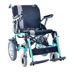 รถเข็นไฟฟ้าคุณภาพสูง TAKAN DYW-459-46A6 ขนาด 8 นิ้ว ยางตัน มอเตอร์ไร้แปรงถ่าน 250 วัตต์ พับได้ มีพนักพิง เบรกอิเล็กทรอนิกส์ รับน้ำหนักได้ 100 กก. - Product Image 2