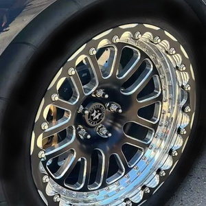 Jantes forgées Viaol True Beadlock Drag Racing pour Chevrolet Corvette (C5/C6/C7/C8/Z06/ZR1) Cadillac CTS-V/ATS-V - Product Image 1