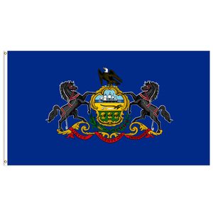 专业抗褪色联邦国旗人造丝CMYK抗褪色宾夕法尼亚州国旗 - Product Image 1