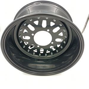 Roues UTV de 15 pouces 15x7 Déport 5+2 Motif de boulons 4/137 Roue en aluminium pour <span class=keywords><strong>Can</strong></span> <span class=keywords><strong>Am</strong></span> X3 <span class=keywords><strong>Maverick</strong></span> - Product Image 5