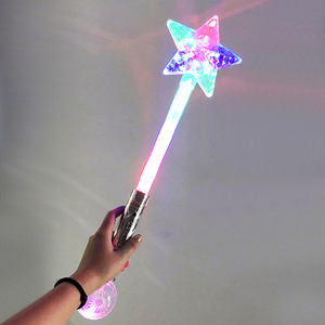 Varita Luminosa LED con Forma de Estrella de Cinco Puntas, Varita Brillante con Forma de Pentagrama para Halloween - Product Image 6