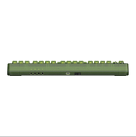 8BitDo Retro87 Caractéristiques du clavier mécanique Clavier vert translucide de style rétro équipé de grandes touches.