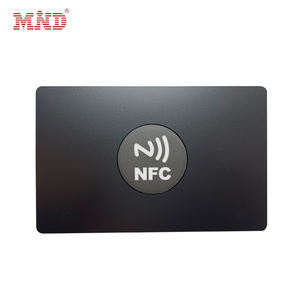 Tarjetas inteligentes NFC <span class=keywords><strong>de</strong></span> alta calidad, grabado láser, tarjetas <span class=keywords><strong>de</strong></span> visita Nfc <span class=keywords><strong>de</strong></span> Metal negro mate en blanco con código QR - Product Image 5