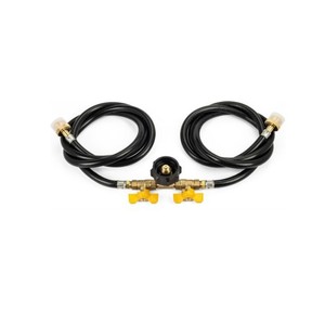 Adaptateur de raccordement bidirectionnel pour propane, tuyaux universels pour grilles de barbecue, accessoires de cuisson, matériau en caoutchouc - Product Image 3