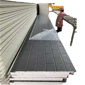 Kit de Paneles Metálicos SIP Ignífugos para Paredes Exteriores e Interiores con Paneles Sándwich EPS para Cuartos Fríos y Talleres, Ecológicos - Product Image 2