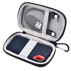 เคสแข็งแบบพกพาสำหรับ SanDisk รุ่น SDSSDE60-500G-G25 รองรับฮาร์ดดิสก์ SSD ขนาด 500GB/ 250GB/ 1TB/ 2TB/ 4TB Extreme - Product Image 1