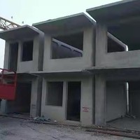 Maison préfabriquée en béton, béton armé, panneau préfabriqué, maison modulaire