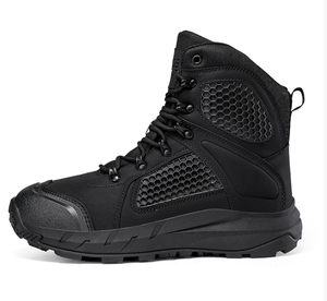 Botas Tácticas DF727 AS33 en Negro, Caqui y Verde, Diseño 2025, Directo de Fábrica, Talla Grande, Botas de Senderismo de Caña Alta para Exteriores - Product Image 2