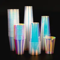 Holographic 710ml 24oz Tumbler Reusable Clear Iced Coffee Plastic Hologram  Cup - China Cup Drinking and Drink Cup price