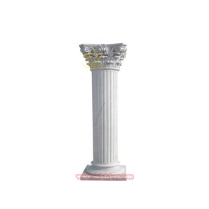 Columna romana <span class=keywords><strong>de</strong></span> estilo europeo personalizada, artesanía <span class=keywords><strong>de</strong></span> piedra, <span class=keywords><strong>pilar</strong></span> <span class=keywords><strong>de</strong></span> puerta <span class=keywords><strong>de</strong></span> <span class=keywords><strong>Arte</strong></span> <span class=keywords><strong>de</strong></span> mármol pulido para escalera <span class=keywords><strong>de</strong></span> construcción al aire libre, característica hueca - Product Image 2