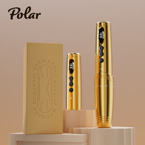 Macchina per Trucco Permanente QUELLE con Doppia Batteria e Penna per Tatuaggi con Ago a Cartuccia per Sopracciglia, Eyeliner e Labbra - Product Image 5