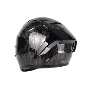 Casco Integral de Motociclismo de Carreras, Carcasa de ABS con Impresión por Transferencia de Agua, Patrón Forjado, Certificado DOT CE - Product Image 4