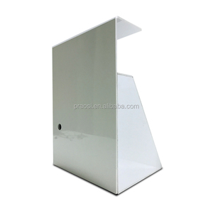 Thâm quyến OEM nhà máy tùy chỉnh thiết kế Acrylic hiển thị bền kệ trưng bày đứng với màn hình <span class=keywords><strong>LCD</strong></span> cho quảng cáo - Product Image 4