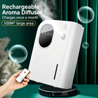 Diffuseur d'huiles essentielles ultrasonique rechargeable de 200 ml, humidificateur intelligent à air froid, aromathérapie portable pour la maison et l'hôtel