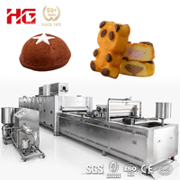 Ligne de production de gâteaux en forme d'ours 3D en acier inoxydable SUS304, conception hygiénique, pour usine alimentaire commerciale à grande échelle
