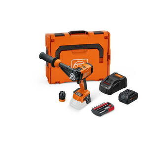 Perceuse universelle Fein Ascm 18 4 Qm As, couple de 200 Nm, moteur sans balais, vitesse variable, alimentée par batterie, avec deux batteries - Product Image 1