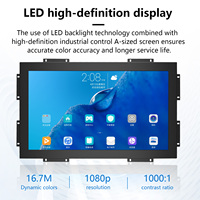 Grande tablette tactile numérique de 24 pouces avec écran LCD capacitif, affichage numérique, montage mural, écran tactile Linux, moniteur Android