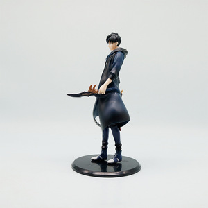 Figurines de 20 cm <span class=keywords><strong>Solo</strong></span> <span class=keywords><strong>Leveling</strong></span> Sung Jin Woo en PVC, figurine d'anime, attrapeur d'œufs Gachapon, jeu de prix, jouets - Product Image 4