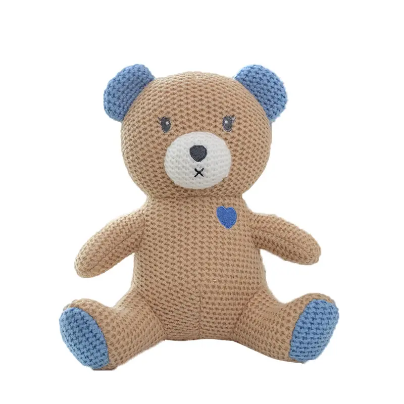 Commercio all'ingrosso Teddy Bear Amigurumi animale del bambino Lavorato A Maglia bambole crochet giocattoli