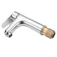 Robinet de lavabo monotrou moderne et minimaliste haut de gamme avec cartouche céramique pour salle de bain