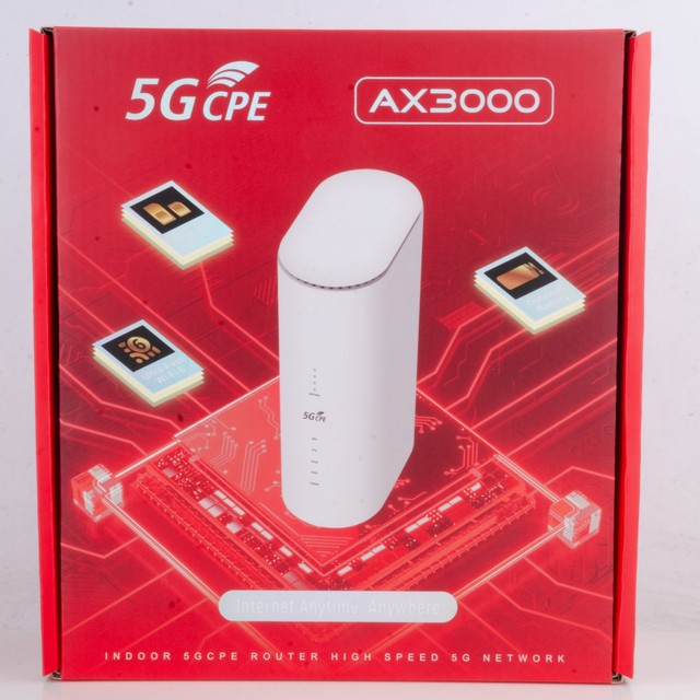 WiFi 6 2.5G 3Gbps 5G Wireless Router CAT6 Dual-Band Mobile Hotspot RJ11 5G Sim Card Gigabit Home Router