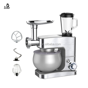 SOHEF 3合1 5L 1300W 立式搅拌机带绞肉机搅拌器附件多合一厨房机器用于搅拌研磨混合 - Product Image 1