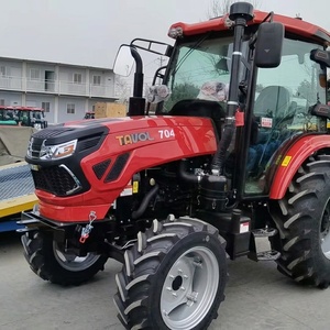 Tractor Agrícola Pequeño 4x4 de 70HP con Caja de Cambios Shuttle, Precio de Fábrica, para Huertos, Motor - Product Image 5