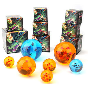 4.3cm Dragoned Balls Z Sphères Résine Boule De Cristal 7 pcs/set PVC Modèle Jouet avec Bonne Qualité pour la Décoration de La Maison - Product Image 5