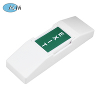 Bouton de sortie tactile pour contrôle d'accès d'urgence, combinaison 1NO1NC, 3A max. Interrupteur de déverrouillage de porte actuel