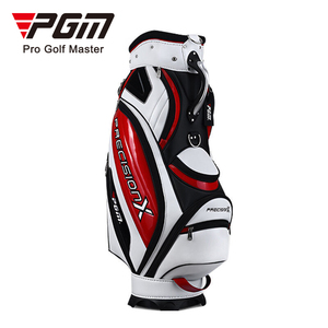 Sac de <span class=keywords><strong>golf</strong></span> en cuir de haute qualité PGM QB034 pour hommes, matériau PU blanc OEM - Product Image 3
