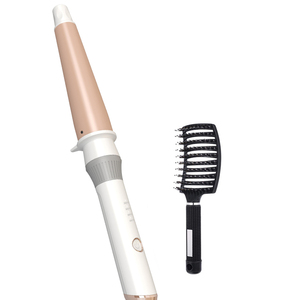 Tùy chỉnh gốm dụng cụ uốn tóc gói PTC nóng loại với <span class=keywords><strong>LED</strong></span> hiển thị nhiệt độ cá nhân con lăn làm cho riêng uốn sắt - Product Image 3