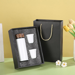 IStapromo Gifts Wholesale Luxury Stainless Steel Flask Thermos <b>Cup</b> Gift Set Corporate Business Christmas Promotional Items - Product Image 4