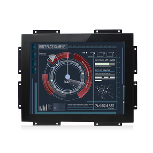 Wall Mount kim loại trường hợp 10 10.4 <span class=keywords><strong>12.1</strong></span> 15 17 19 21.5 inch pcap màn hình cảm ứng màn hình công nghiệp mở KHUNG LCD <span class=keywords><strong>Monitor</strong></span> cho kiosk - Product Image 1